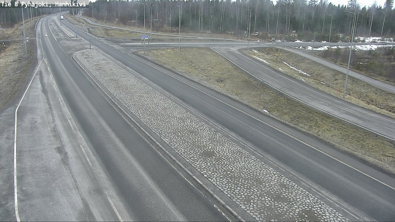 Kelikamerat Kuva Tie 8 Pyhäjoki, Hanhikivi, Pyhäjoki, Pohjois-Pohjanmaa