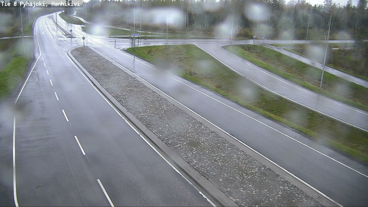 Weather Camera Image Road 8 Pyhäjoki, Hanhikivi, Pyhäjoki, Pohjois-Pohjanmaa