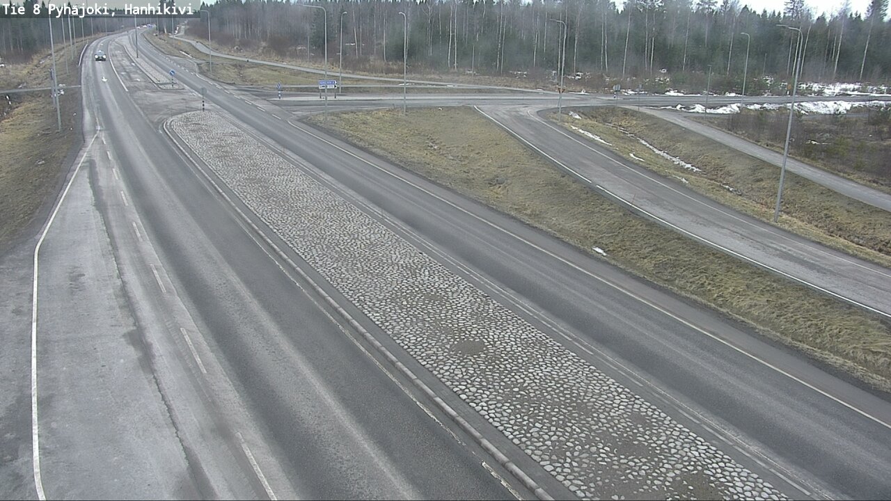 Kelikamerat Kuva Tie 8 Pyhäjoki, Hanhikivi, Pyhäjoki, Pohjois-Pohjanmaa