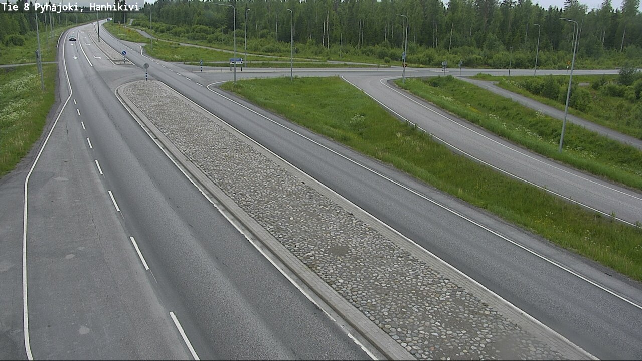 Kelikamerat Kuva Tie 8 Pyhäjoki, Hanhikivi, Pyhäjoki, Pohjois-Pohjanmaa