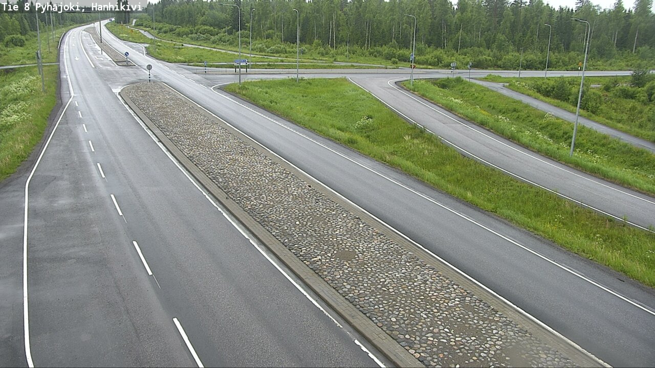 Kelikamerat Kuva Tie 8 Pyhäjoki, Hanhikivi, Pyhäjoki, Pohjois-Pohjanmaa