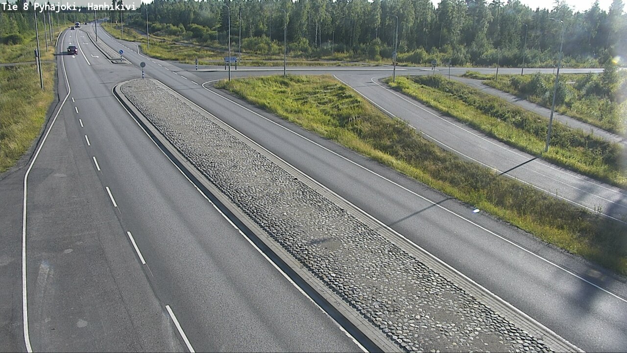 Kelikamerat Kuva Tie 8 Pyhäjoki, Hanhikivi, Pyhäjoki, Pohjois-Pohjanmaa