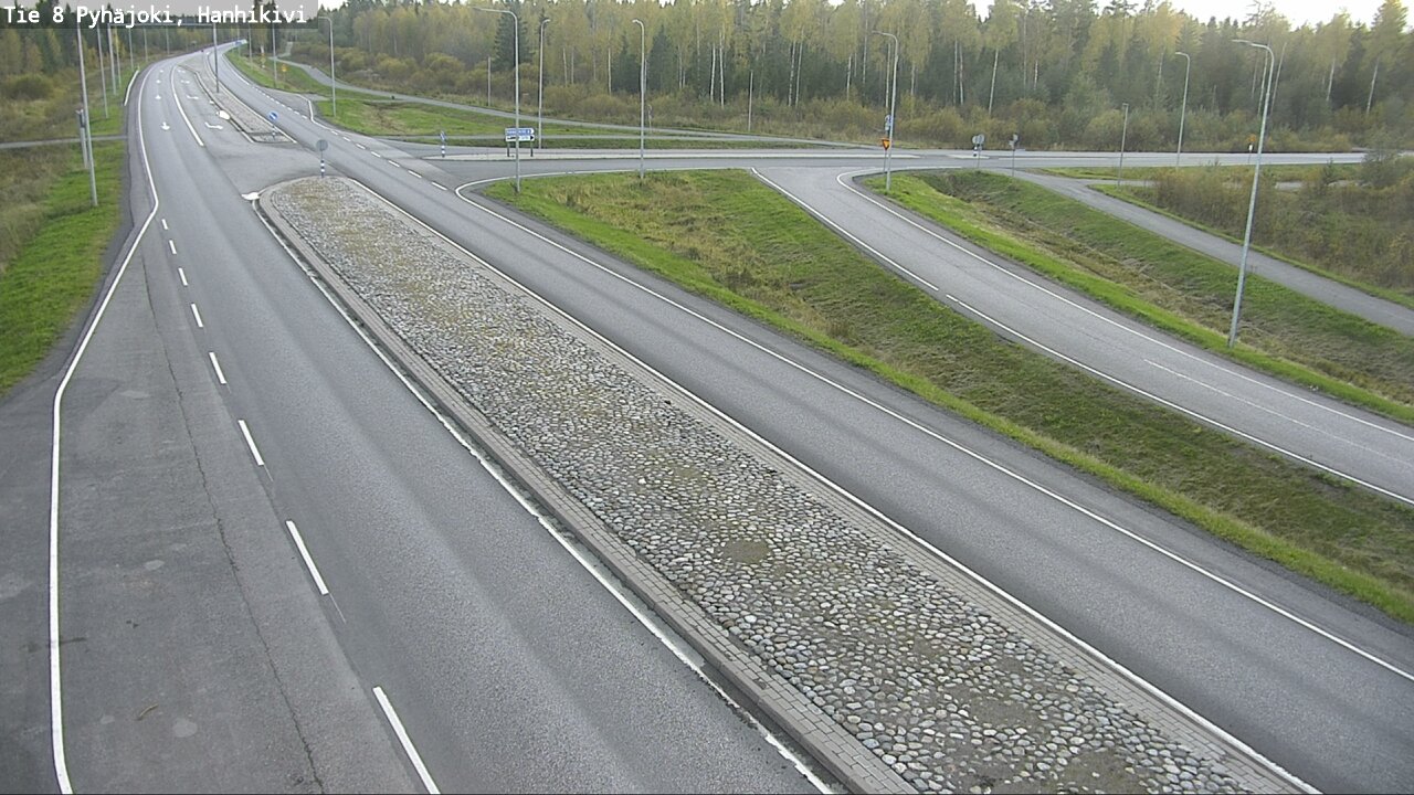 Kelikamerat Kuva Tie 8 Pyhäjoki, Hanhikivi, Pyhäjoki, Pohjois-Pohjanmaa