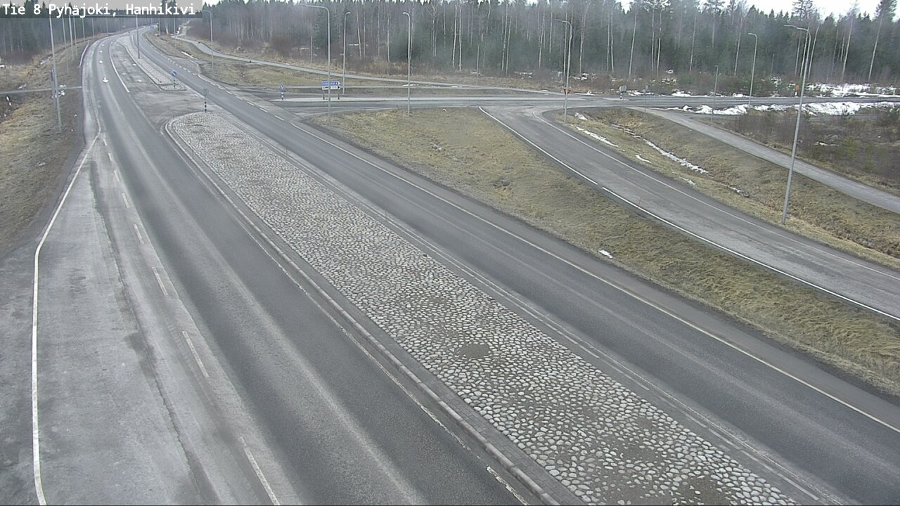 Kelikamerat Kuva Tie 8 Pyhäjoki, Hanhikivi, Pyhäjoki, Pohjois-Pohjanmaa