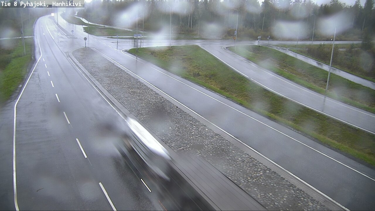 Weather Camera Image Road 8 Pyhäjoki, Hanhikivi, Pyhäjoki, Pohjois-Pohjanmaa