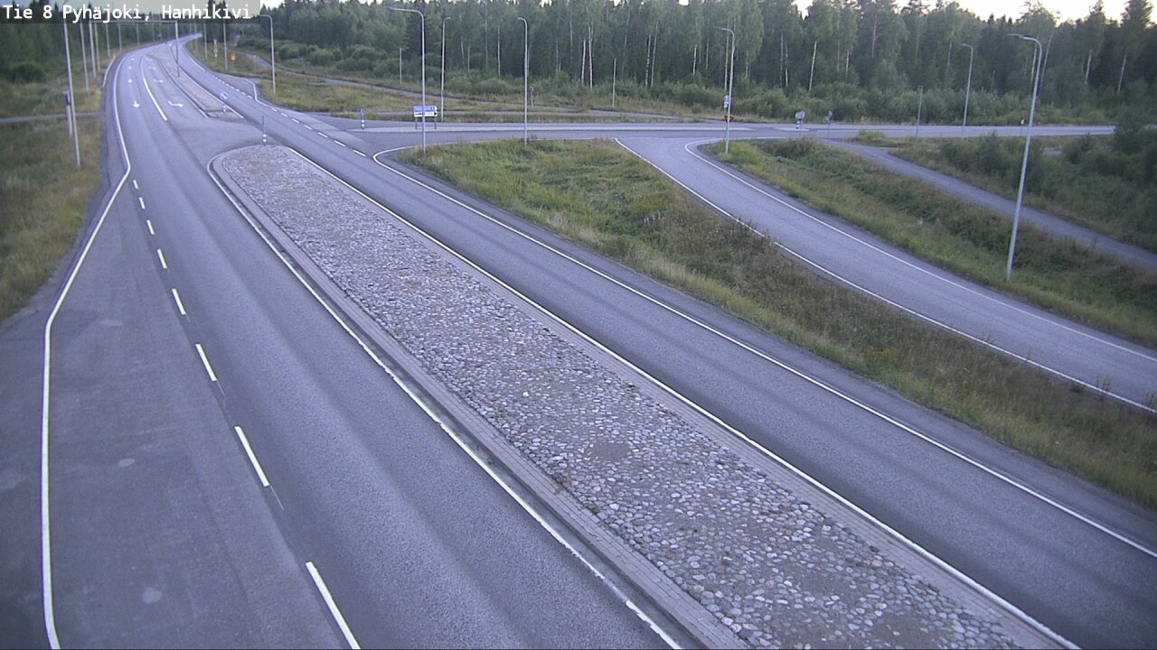 Kelikamerat Kuva Tie 8 Pyhäjoki, Hanhikivi, Pyhäjoki, Pohjois-Pohjanmaa