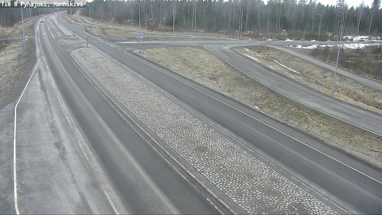 Kelikamerat Kuva Tie 8 Pyhäjoki, Hanhikivi, Pyhäjoki, Pohjois-Pohjanmaa