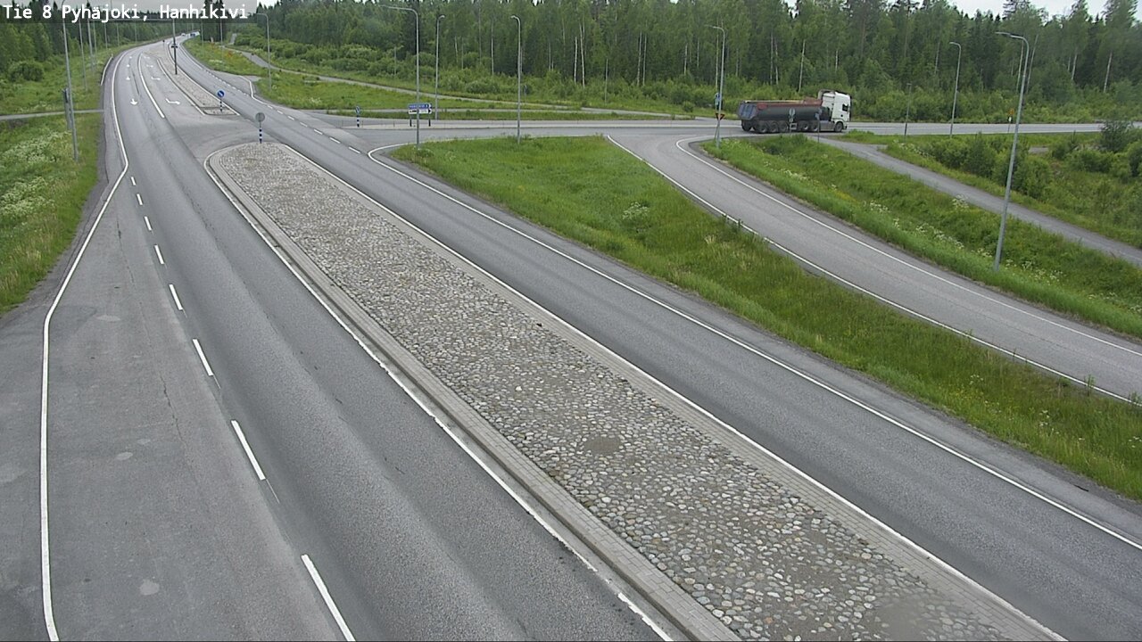 Kelikamerat Kuva Tie 8 Pyhäjoki, Hanhikivi, Pyhäjoki, Pohjois-Pohjanmaa