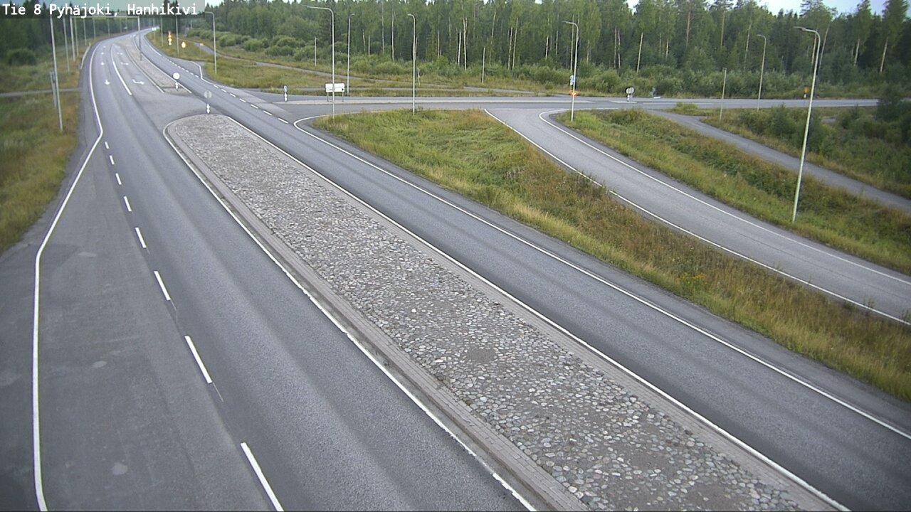 Kelikamerat Kuva Tie 8 Pyhäjoki, Hanhikivi, Pyhäjoki, Pohjois-Pohjanmaa