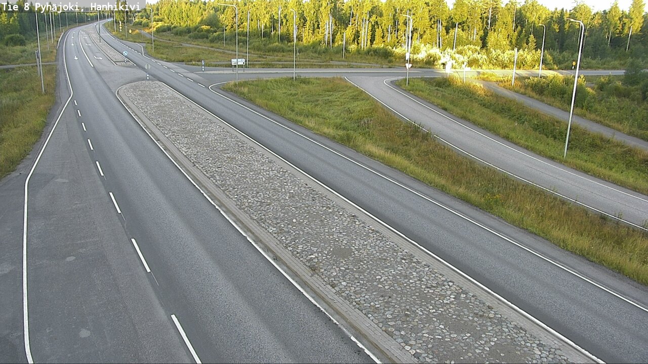 Kelikamerat Kuva Tie 8 Pyhäjoki, Hanhikivi, Pyhäjoki, Pohjois-Pohjanmaa