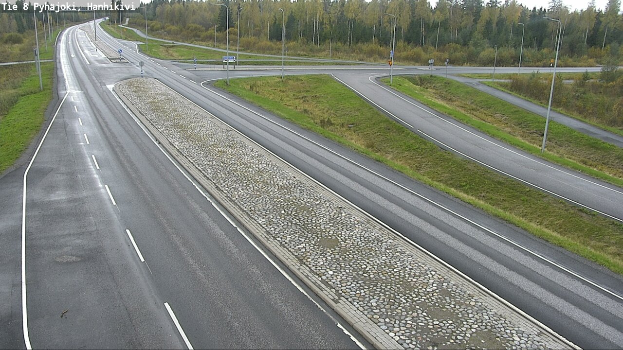 Kelikamerat Kuva Tie 8 Pyhäjoki, Hanhikivi, Pyhäjoki, Pohjois-Pohjanmaa