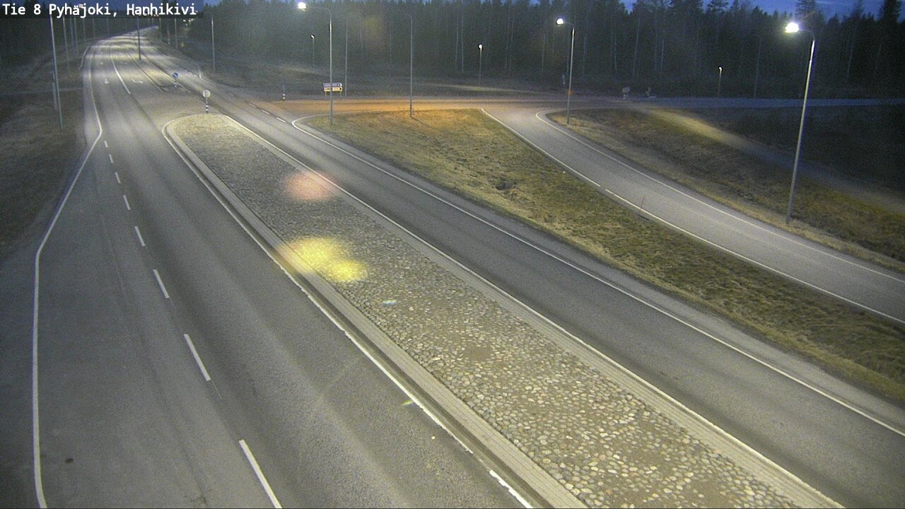 Kelikamerat Kuva Tie 8 Pyhäjoki, Hanhikivi, Pyhäjoki, Pohjois-Pohjanmaa