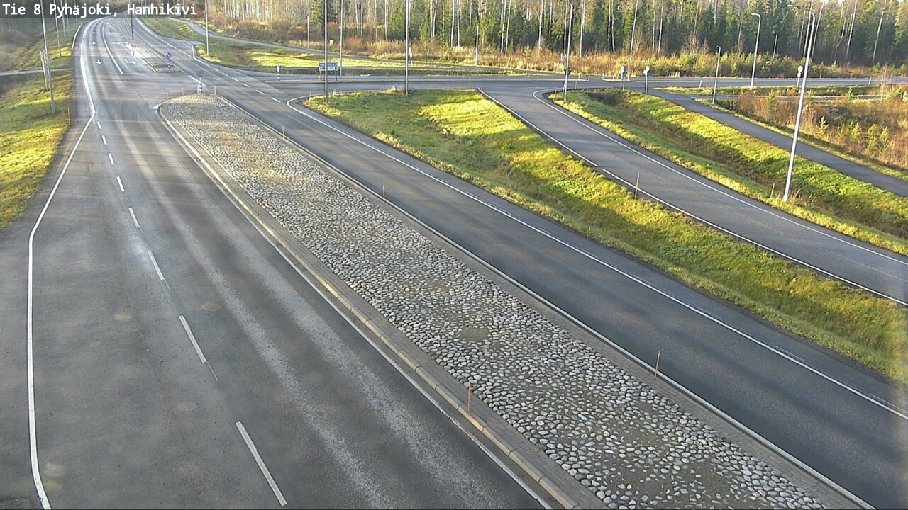 Kelikamerat Kuva Tie 8 Pyhäjoki, Hanhikivi, Pyhäjoki, Pohjois-Pohjanmaa