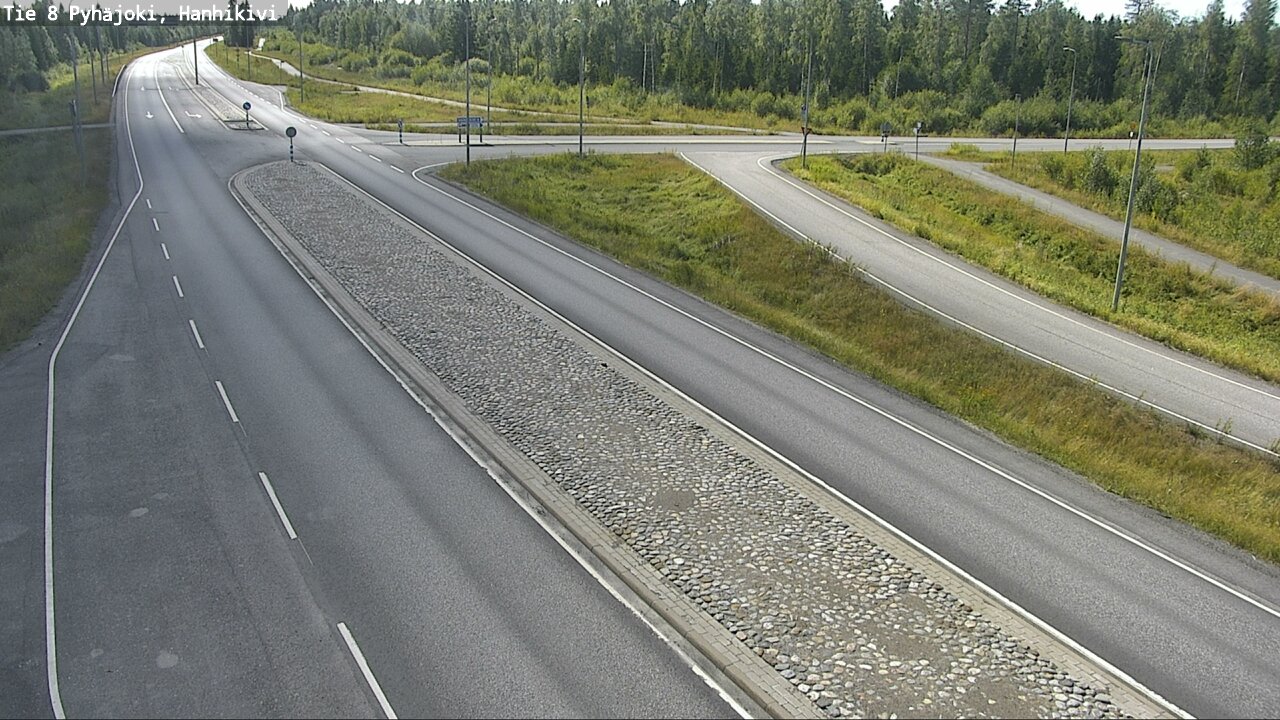 Kelikamerat Kuva Tie 8 Pyhäjoki, Hanhikivi, Pyhäjoki, Pohjois-Pohjanmaa