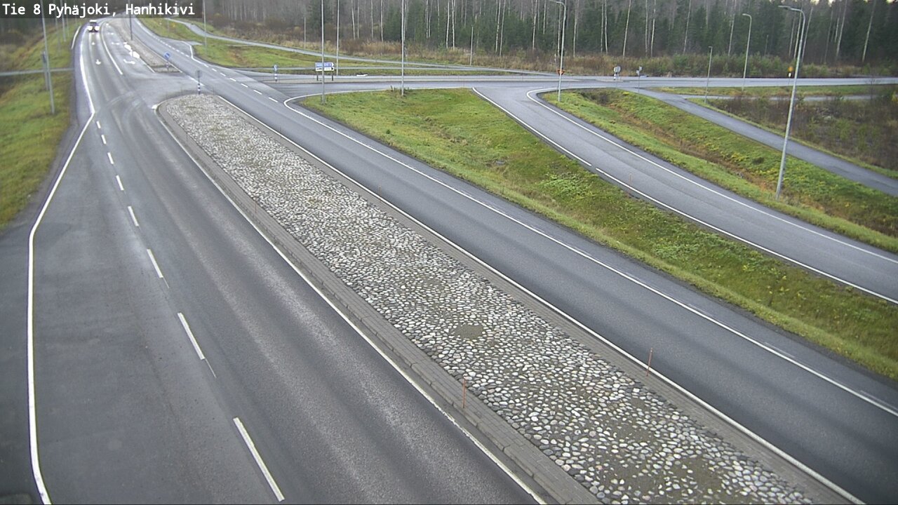 Kelikamerat Kuva Tie 8 Pyhäjoki, Hanhikivi, Pyhäjoki, Pohjois-Pohjanmaa