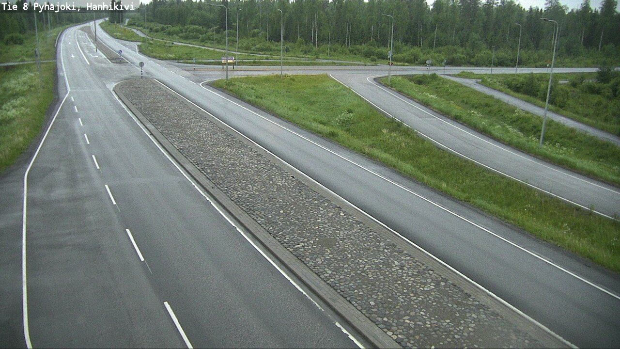 Kelikamerat Kuva Tie 8 Pyhäjoki, Hanhikivi, Pyhäjoki, Pohjois-Pohjanmaa