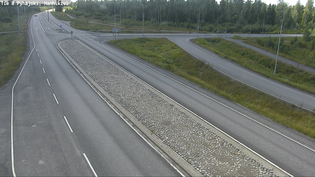 Kelikamerat Kuva Tie 8 Pyhäjoki, Hanhikivi, Pyhäjoki, Pohjois-Pohjanmaa