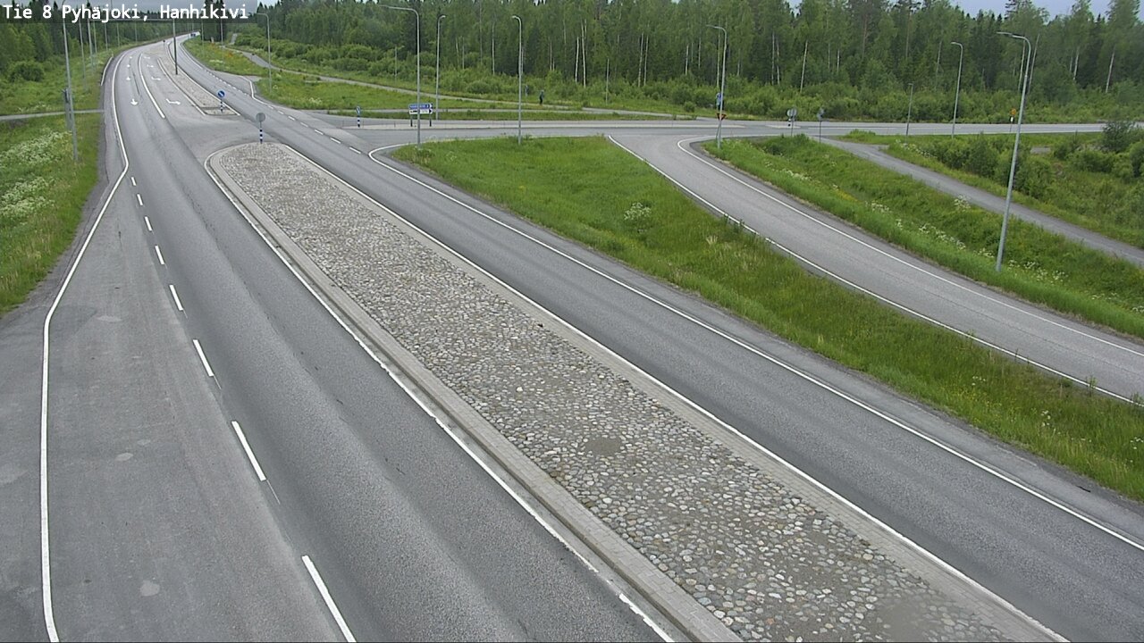 Kelikamerat Kuva Tie 8 Pyhäjoki, Hanhikivi, Pyhäjoki, Pohjois-Pohjanmaa