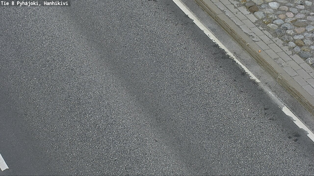 Weather Camera Image Väg 8 Pyhäjoki, Hanhikivi, Pyhäjoki, Pohjois-Pohjanmaa