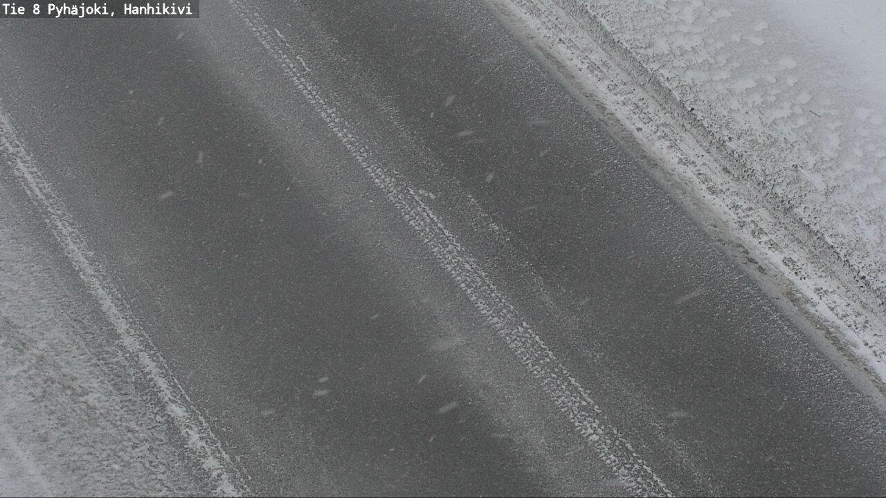 Weather Camera Image Road 8 Pyhäjoki, Hanhikivi, Pyhäjoki, Pohjois-Pohjanmaa