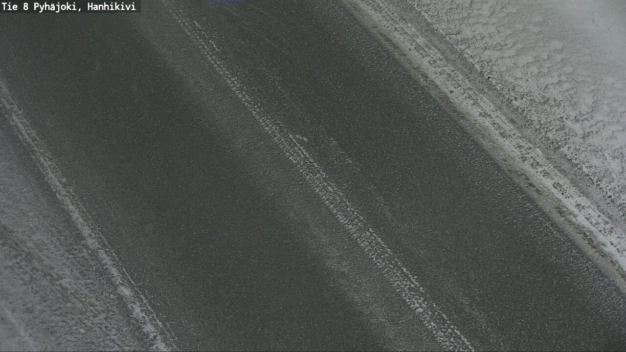 Weather Camera Image Road 8 Pyhäjoki, Hanhikivi, Pyhäjoki, Pohjois-Pohjanmaa