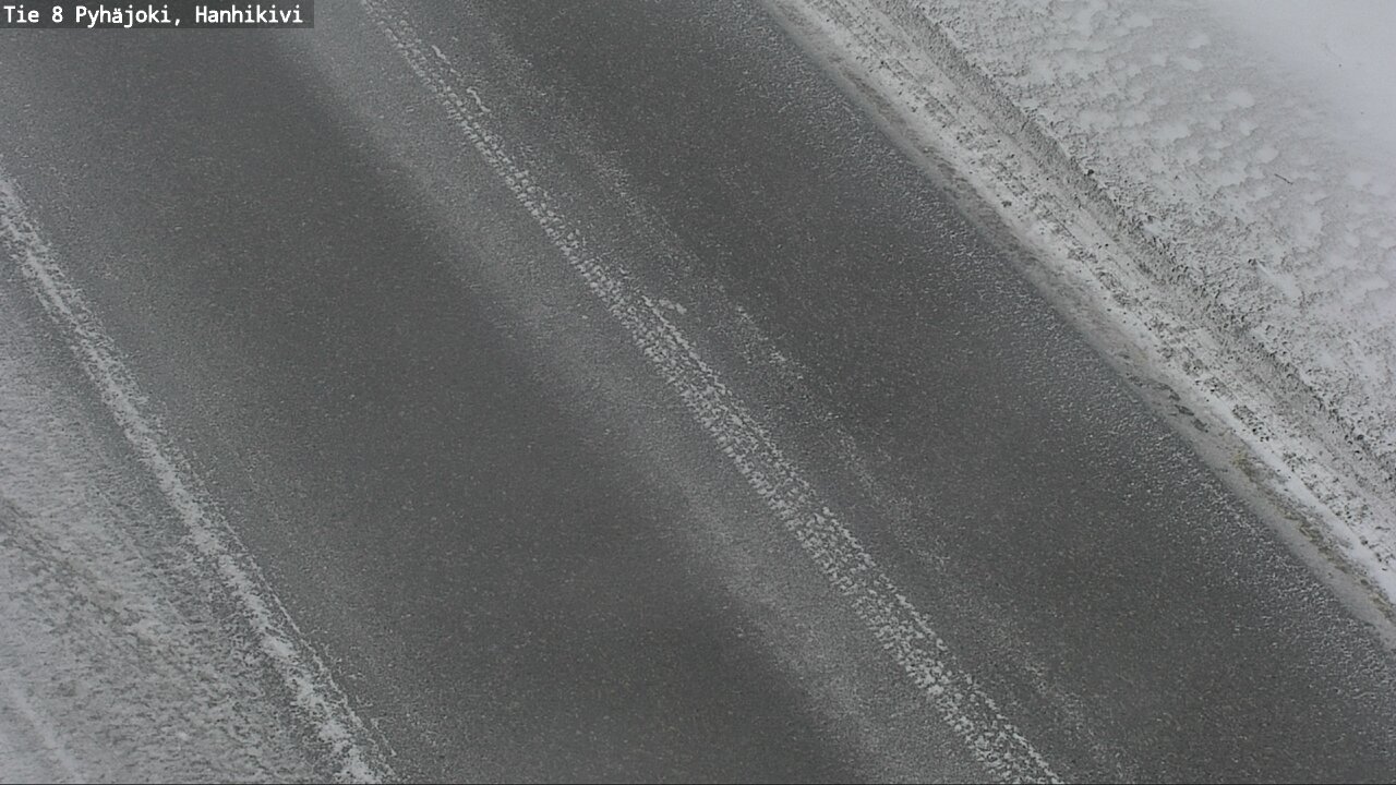 Weather Camera Image Road 8 Pyhäjoki, Hanhikivi, Pyhäjoki, Pohjois-Pohjanmaa