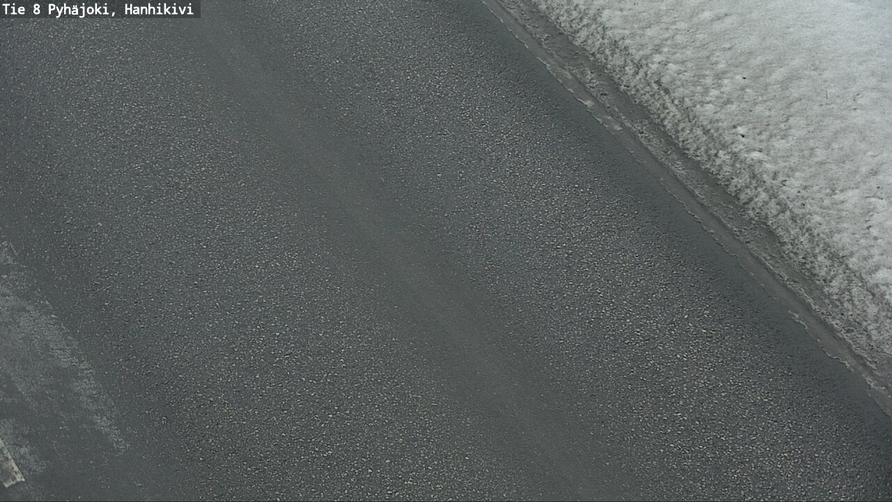 Weather Camera Image Road 8 Pyhäjoki, Hanhikivi, Pyhäjoki, Pohjois-Pohjanmaa