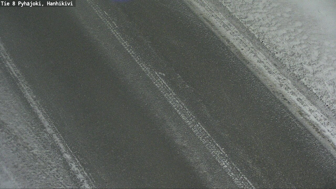 Weather Camera Image Väg 8 Pyhäjoki, Hanhikivi, Pyhäjoki, Pohjois-Pohjanmaa