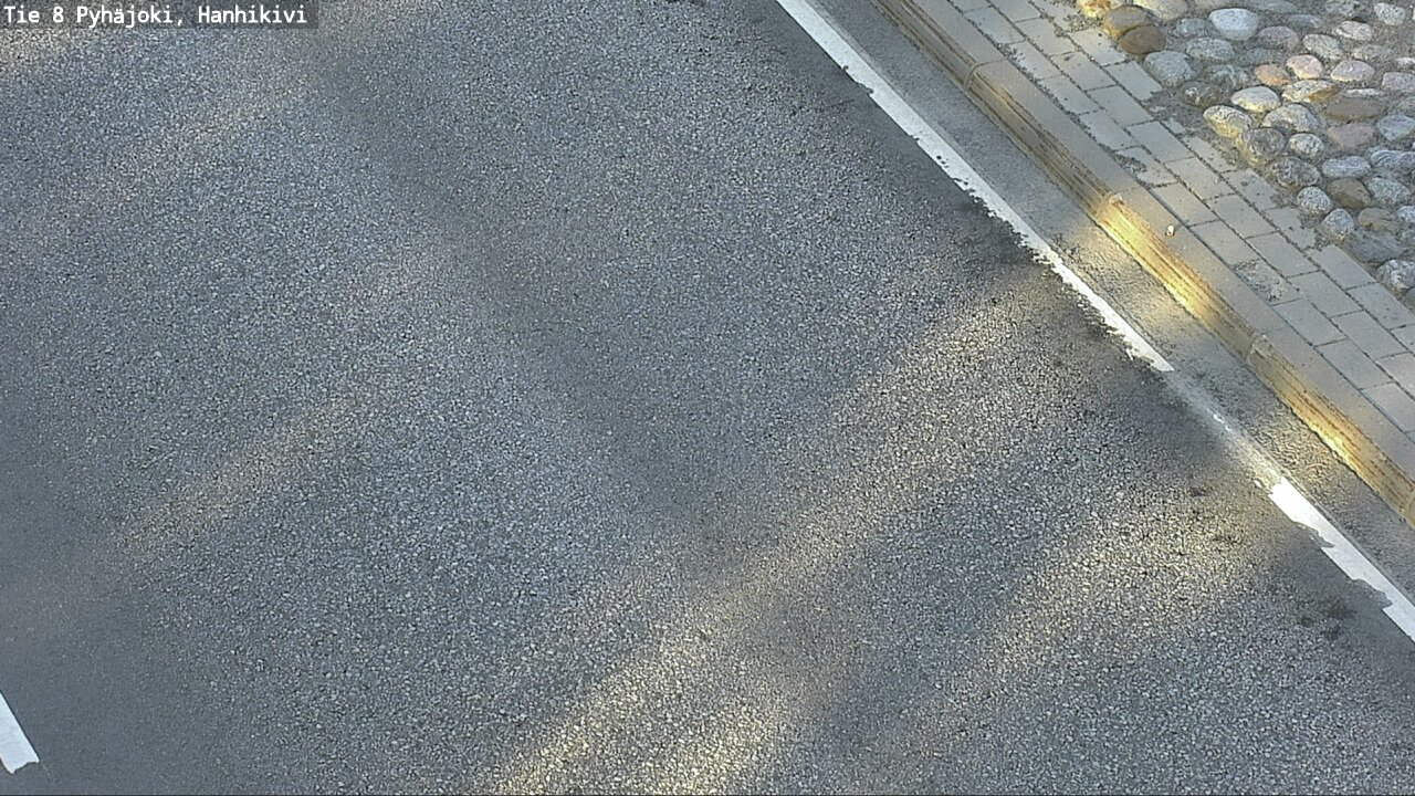 Weather Camera Image Väg 8 Pyhäjoki, Hanhikivi, Pyhäjoki, Pohjois-Pohjanmaa