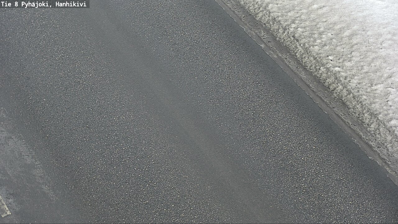 Weather Camera Image Road 8 Pyhäjoki, Hanhikivi, Pyhäjoki, Pohjois-Pohjanmaa