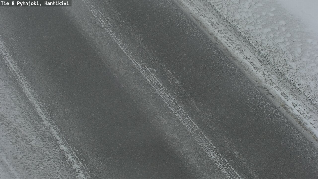 Weather Camera Image Road 8 Pyhäjoki, Hanhikivi, Pyhäjoki, Pohjois-Pohjanmaa