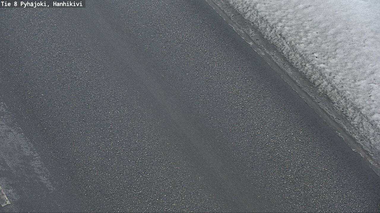 Weather Camera Image Road 8 Pyhäjoki, Hanhikivi, Pyhäjoki, Pohjois-Pohjanmaa