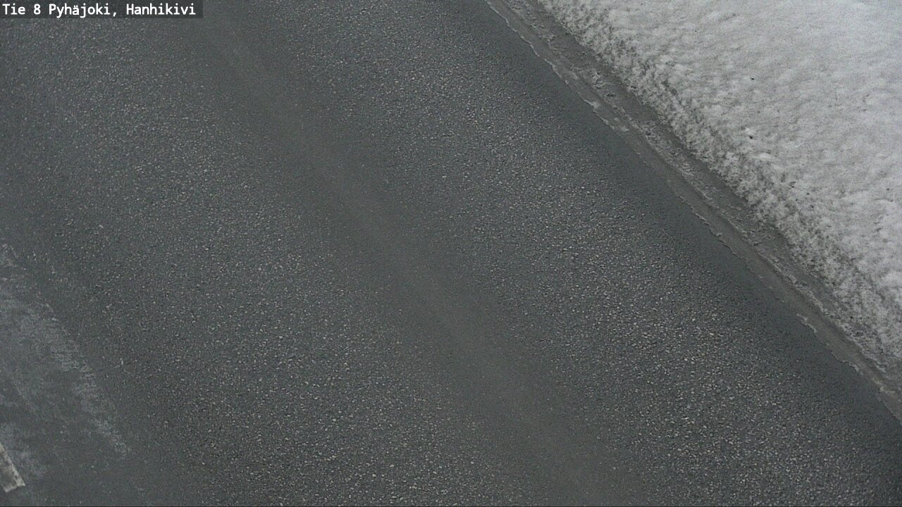 Weather Camera Image Road 8 Pyhäjoki, Hanhikivi, Pyhäjoki, Pohjois-Pohjanmaa