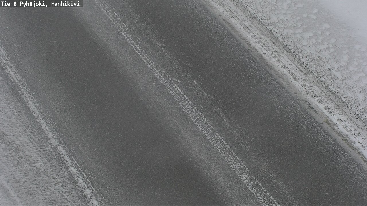 Weather Camera Image Road 8 Pyhäjoki, Hanhikivi, Pyhäjoki, Pohjois-Pohjanmaa