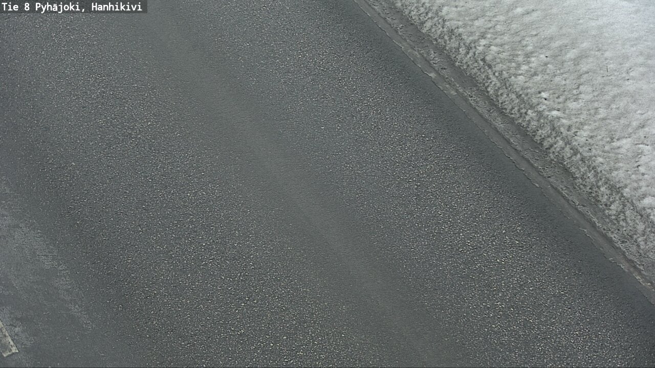 Weather Camera Image Väg 8 Pyhäjoki, Hanhikivi, Pyhäjoki, Pohjois-Pohjanmaa