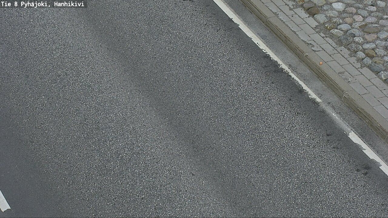 Weather Camera Image Väg 8 Pyhäjoki, Hanhikivi, Pyhäjoki, Pohjois-Pohjanmaa