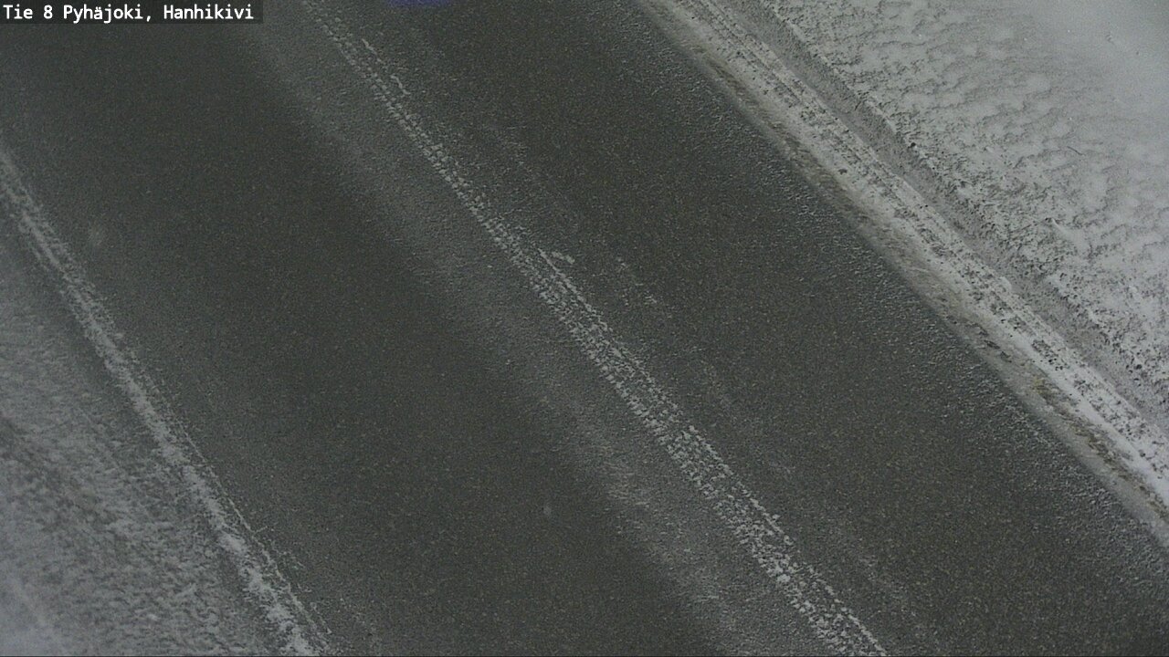 Weather Camera Image Väg 8 Pyhäjoki, Hanhikivi, Pyhäjoki, Pohjois-Pohjanmaa