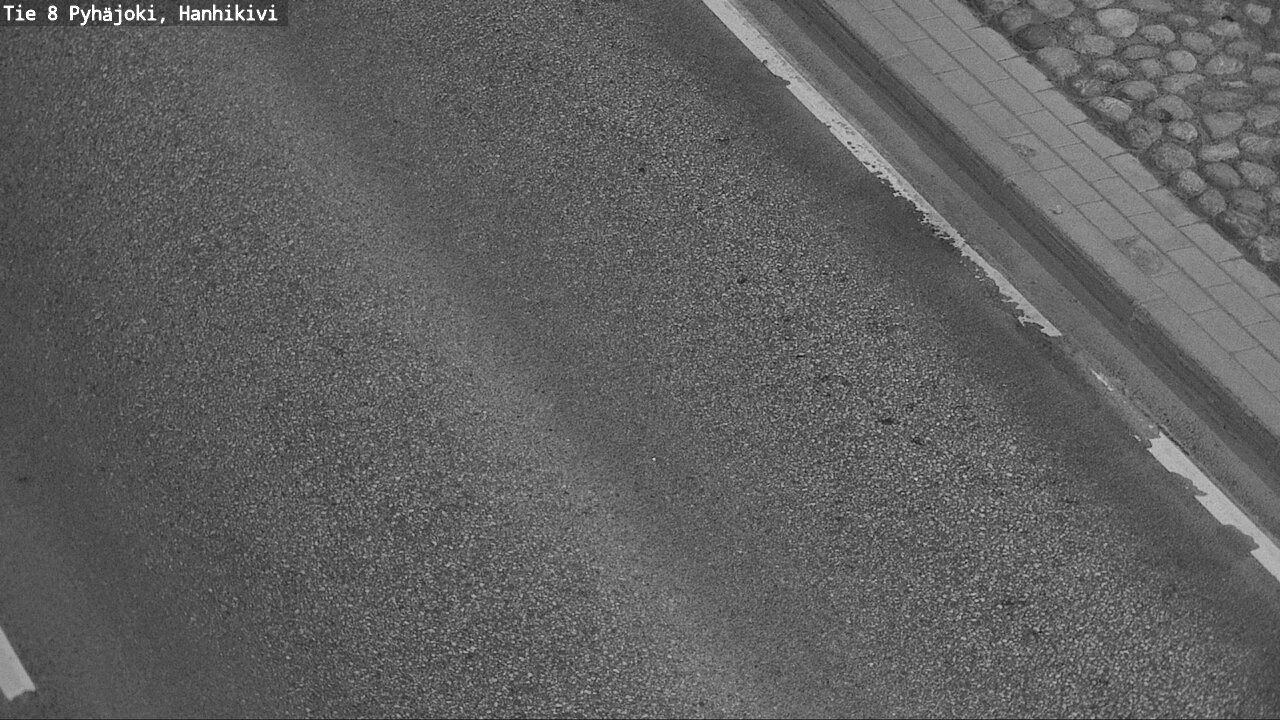 Weather Camera Image Väg 8 Pyhäjoki, Hanhikivi, Pyhäjoki, Pohjois-Pohjanmaa
