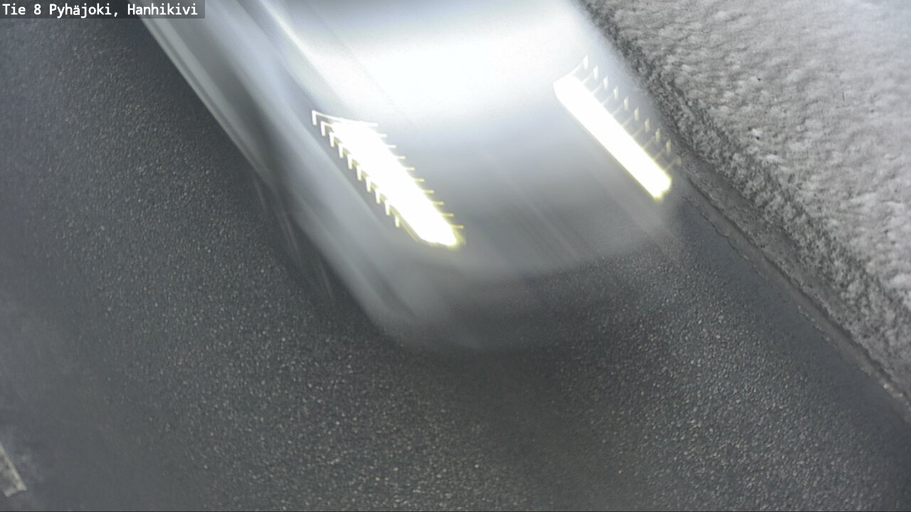 Weather Camera Image Väg 8 Pyhäjoki, Hanhikivi, Pyhäjoki, Pohjois-Pohjanmaa