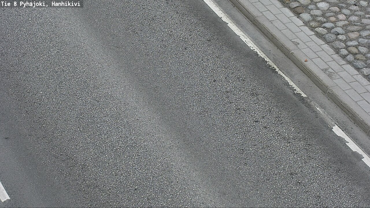 Weather Camera Image Väg 8 Pyhäjoki, Hanhikivi, Pyhäjoki, Pohjois-Pohjanmaa