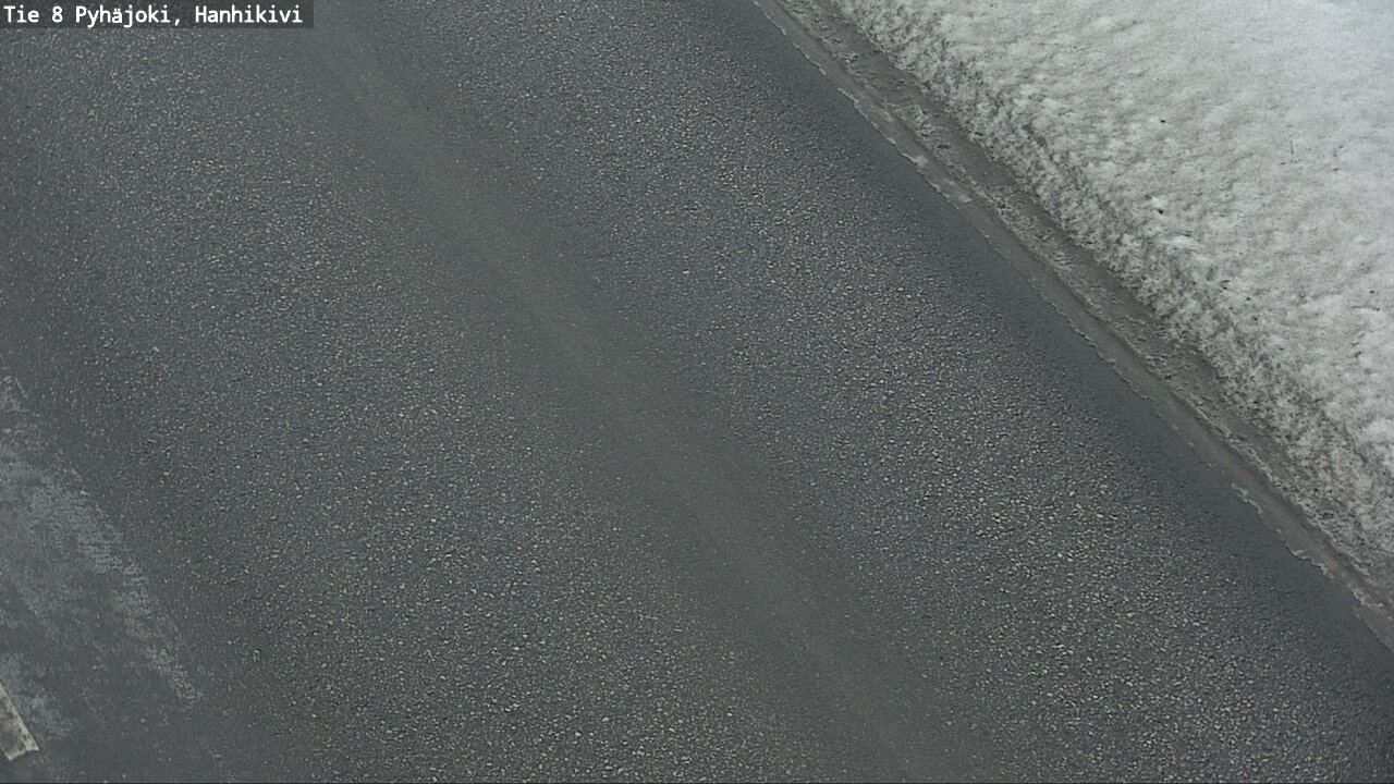 Weather Camera Image Road 8 Pyhäjoki, Hanhikivi, Pyhäjoki, Pohjois-Pohjanmaa