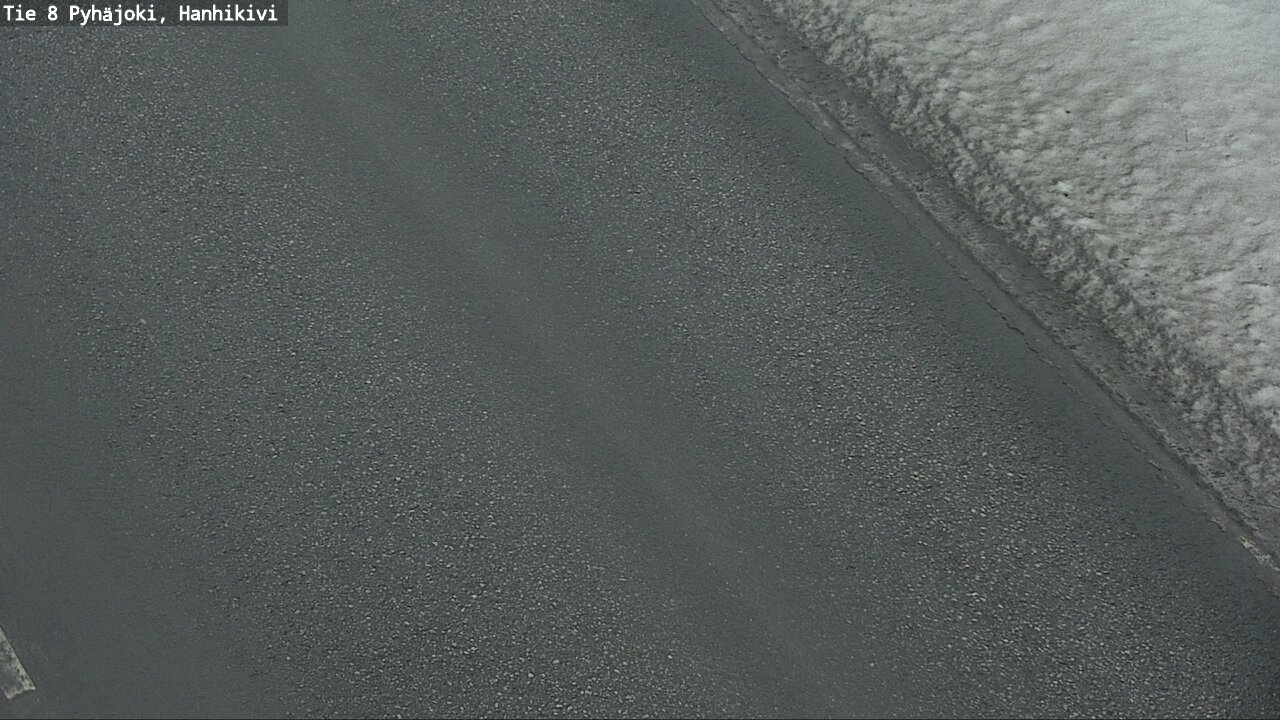 Weather Camera Image Väg 8 Pyhäjoki, Hanhikivi, Pyhäjoki, Pohjois-Pohjanmaa