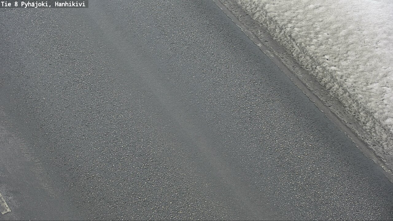 Weather Camera Image Väg 8 Pyhäjoki, Hanhikivi, Pyhäjoki, Pohjois-Pohjanmaa