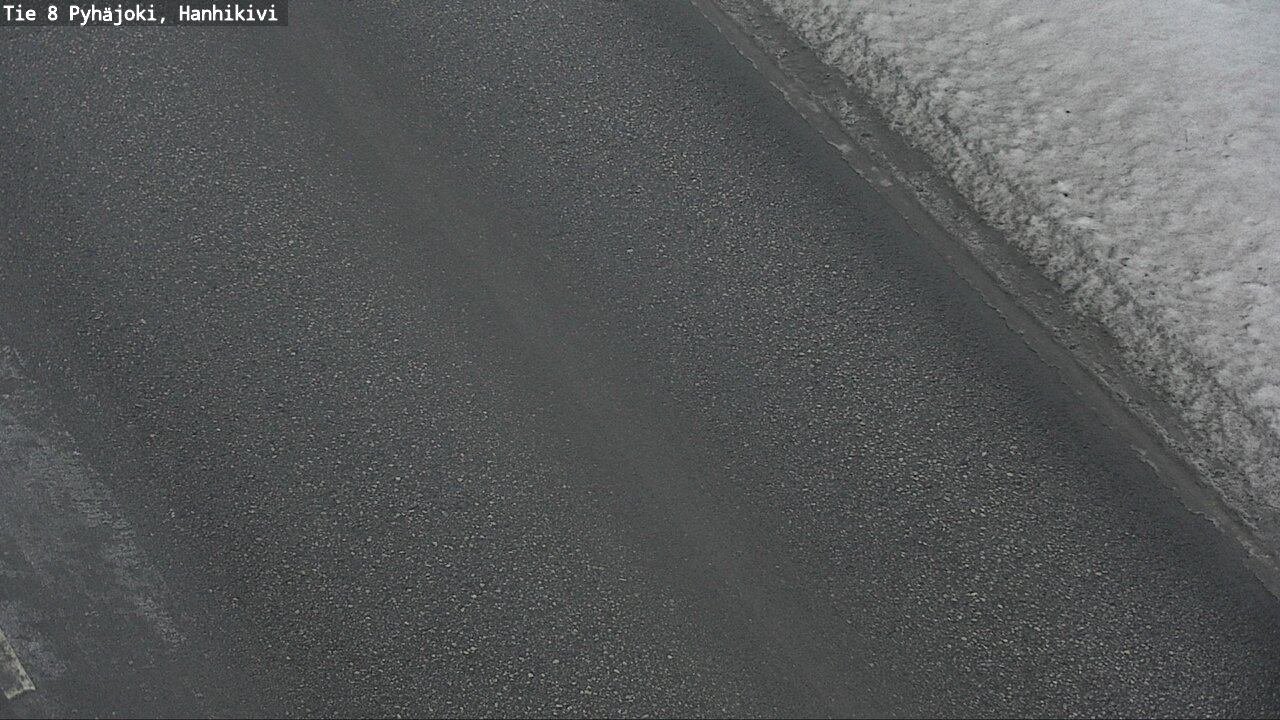 Weather Camera Image Road 8 Pyhäjoki, Hanhikivi, Pyhäjoki, Pohjois-Pohjanmaa