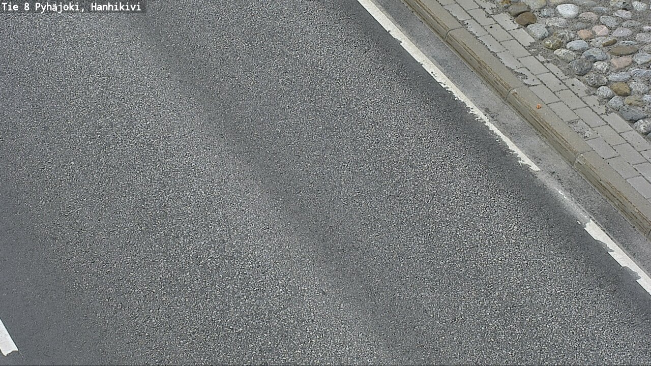 Weather Camera Image Road 8 Pyhäjoki, Hanhikivi, Pyhäjoki, Pohjois-Pohjanmaa