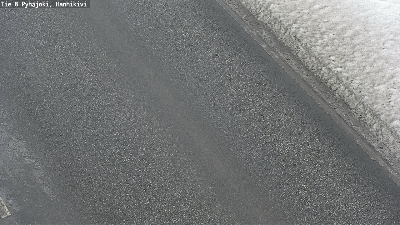 Weather Camera Image Road 8 Pyhäjoki, Hanhikivi, Pyhäjoki, Pohjois-Pohjanmaa