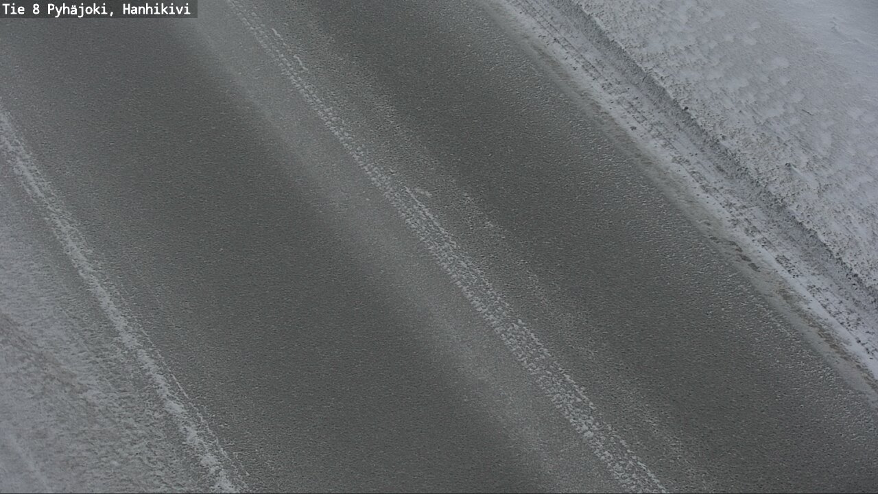 Weather Camera Image Road 8 Pyhäjoki, Hanhikivi, Pyhäjoki, Pohjois-Pohjanmaa