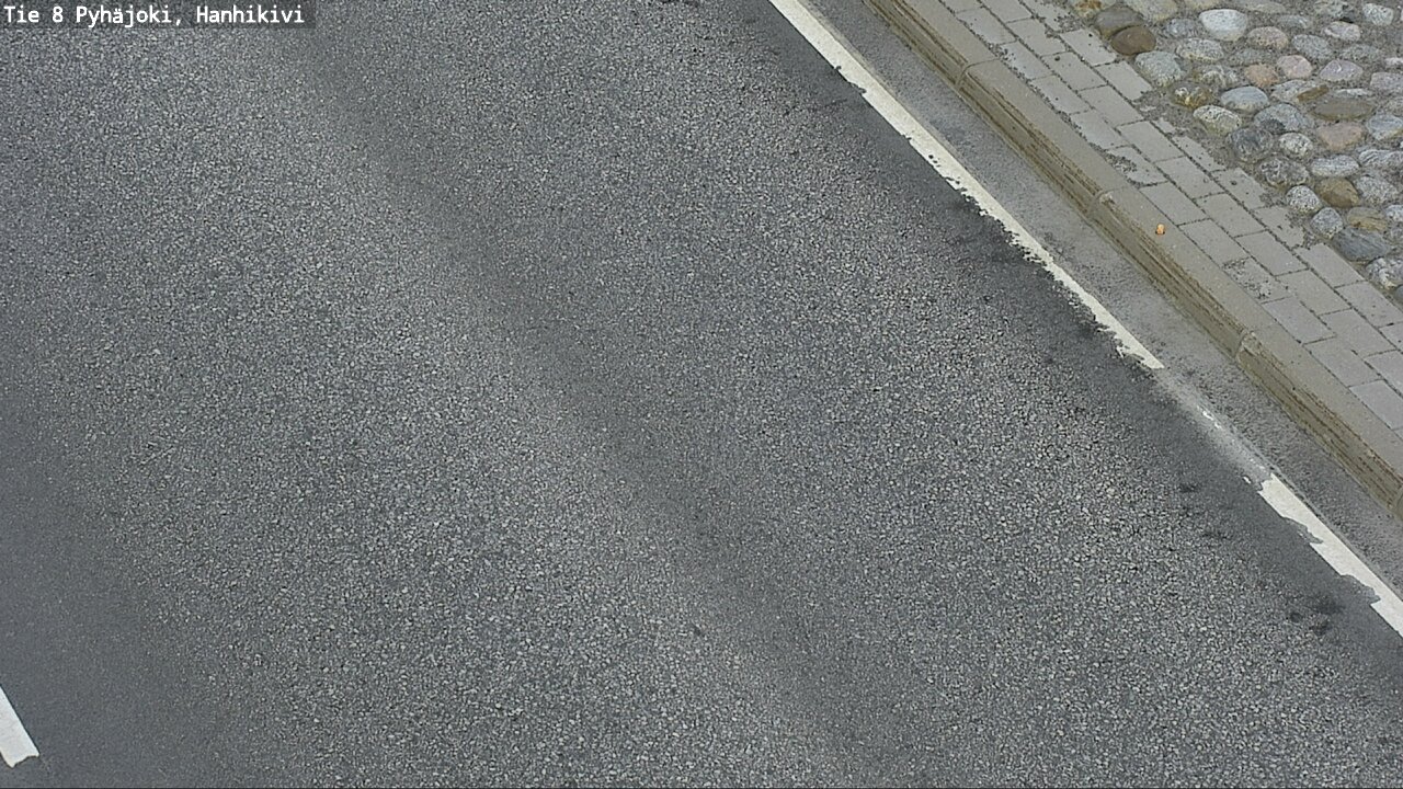 Weather Camera Image Väg 8 Pyhäjoki, Hanhikivi, Pyhäjoki, Pohjois-Pohjanmaa