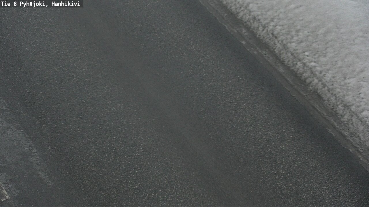Weather Camera Image Road 8 Pyhäjoki, Hanhikivi, Pyhäjoki, Pohjois-Pohjanmaa