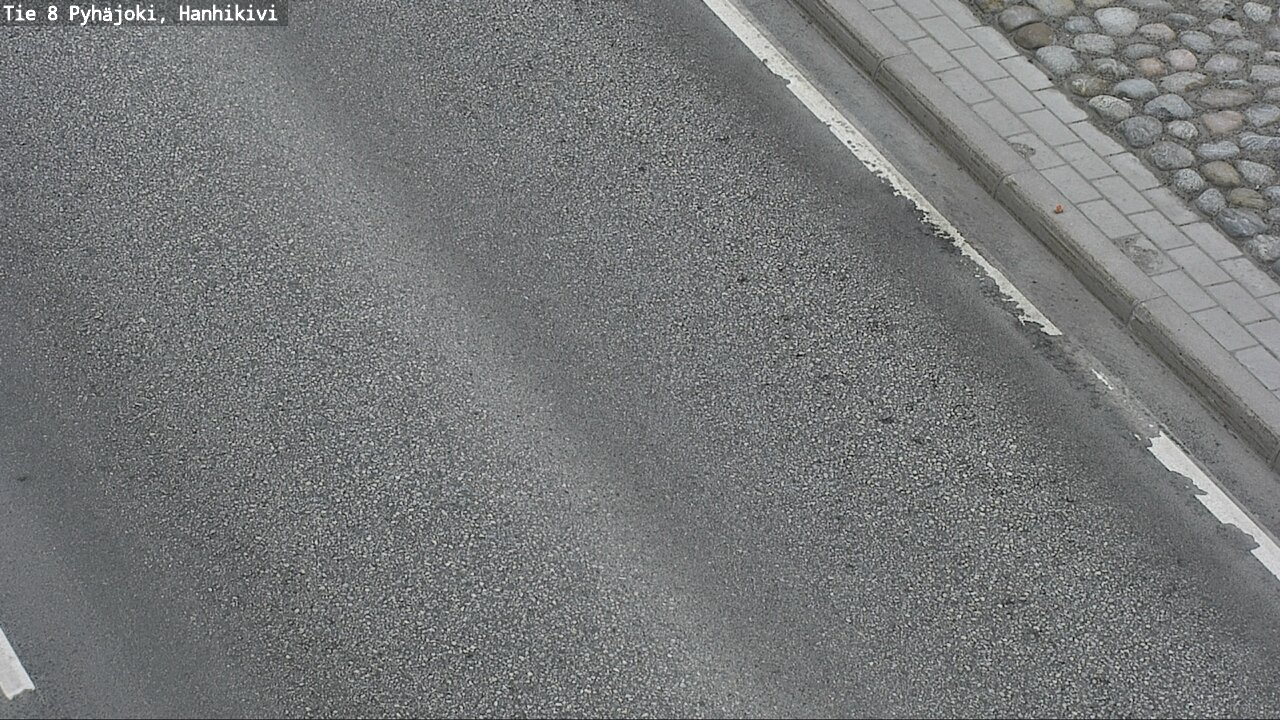 Weather Camera Image Väg 8 Pyhäjoki, Hanhikivi, Pyhäjoki, Pohjois-Pohjanmaa